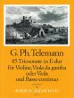 Telemann Trio Sonata E-major TWV 42:E7 Violin-Viola da Gamba[Va.]-Bc)