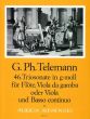 Telemann Trio Sonata g-minor TWV 42:g7 Flute-Viola da Gamba[Va.]-Bc