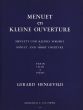 Hengeveld Menuet and Small Overture for Violin, Violoncello and Piano (Easy Level)