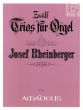 12 Trios fur Orgel Op.189