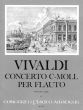 Vivaldi Concerto c-moll RV 441 (Op.44/19) Altblockflöte-Streicher-Bc Partitur (Winfried Michel)
