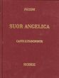 Puccini Suor Angelica Vocal Score (ital./engl.) (Hardcover)