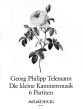 Telemann Die Kleine Kammermusik (6 Partiten) TWV 41:C1 , Es1 ,G2 ,g2 ,B1) Flute[Vi./Ob./Rec.]-Bc (edited by Willy Hess)