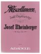 Rheinberger Miscellaneen Op.174 Orgel (12 Orgelvortrage) (Billeter)