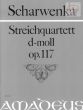 Quartet d-minor Op.117 for 2 Violins, Viola und Violoncello Stimmen