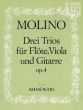 Molino 3 Trios Op.4 Flute-Viola-Guitar (Parts) (edited by Bernhard Pauler)