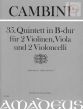 Quintet No.35 B-flat major (Score/Parts)