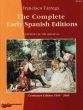 Tarrega Complete Early Spanish Editions (Reprints of the Originals) (Andia) (interm.-adv.)