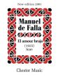 Falla El Amor Brujo (Ballet in 1 Act) 1925 New Edition 2001 Full Score