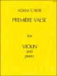 Carse Premiere Valse Violin - Piano