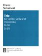 Schubert Trio No.1 B-flat major D.471 Violin-Viola- and Violoncello (Parts)