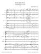 Brahms Serenade No. 2 Op. 16 Bläser und Streicher Partitur (Michael Musgrave)