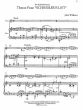 Williams Schindler's List (3 Pieces from) violin-piano