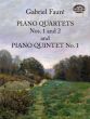 Piano Quartets No.1 c-minor Op.15 and No.2 g-minor Op.45 with Piano Quintet No.1 d-minor Op.89