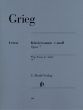 Grieg Sonate e-moll Op.7 fur Klavier (edited by Steen-Nokleberg) (Henle-Urtext)