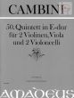 Quintet No.50 E-major (2 Vi.-Va.- 2 Vc.) (Score/Parts)