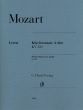 Mozart Sonate A-dur KV 331 (edited by Wolf-Dieter Seifert) (fingering by Markus Bellheim) (Henle-Urtext)