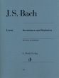 Bach Inventionen und Sinfonien BWV 772 - 801 Klavier (Ullrich Scheideler) (Henle-Urtext)