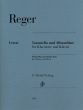 Reger Tarantella and Album Leaf g-minor Clarinet[Bb]-Piano (Henle)