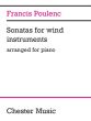 Poulenc Sonatas for Wind Instruments Arranged for Piano