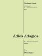 Sterk Adios Adagios 2 Clarinets[A]-String Trio (Parts)