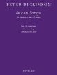 Dickinson Auden Songs Soprano[Tenor]-Piano