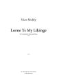 Muhly Lorne Ys My Likinge Counter Tenor-Tenor and Piano