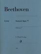 Beethoven Fantasie Op.77 Klavier (ed. Otto von Irmer)