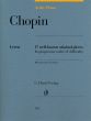 Chopin At the Piano - 17 well-known original pieces (edited by Sylvia Hewig-Tröscher) (Henle-Urtext)