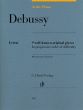 Debussy At the Piano - 9 well-known original pieces (edited by Sylvia Hewig-Tröscher) (Henle-Urtext)