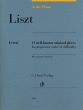 Liszt At the Piano - 11 well-known original pieces (edited by Sylvia Hewig-Tröscher) (Henle-Urtext)