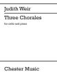 Weir 3 Chorales Violoncello-Piano