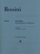 Rossinio Une Larme pour Basse Double Bass-Piano (edited by Tobias Glöckler) (Henle-Urtext)