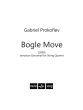 Prokofiev Bogle Move for String Quartet Score