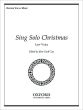 Album Sing Solo for Christmas Low Voice and Piano (or Organ (Edited by John Carol Case)