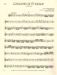 Fasch Concerto D Minor FWV L:d6 (Oboe, Violin, Bassoon, and Piano[Basso Continuo]) (Score and Parts)