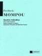 Mompou 4 Melodies Chant et Piano
