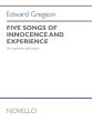 Gregson 5 Songs Of Innocence and Experience Bartitone and Piano