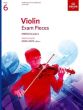 Album Violin Exam Pieces 2020-2023, ABRSM Grade 6 Violin and Piano