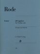 Rode 24 Caprices Violin Solo (Henle-Urtext) (editor Norbert Gretsch and additional markings Eichhorn Friedemann)
