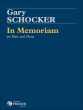 Schocker In Memoriam for Flute and Piano