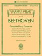 Beethoven Complete Piano Concertos Piano reduction (edited by Franz Kullak) (Book with Audio online of full performances & orchestral accompaniments)