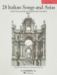 28 Italian Songs & Arias of the 17th & 18th Centuries Low Book (based on the editions of Parisotti) (edited by Richard Walters)