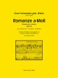 Schumann Romanze a-Moll WoO 28 für Klavier (Thomas Synofzik)