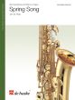 Haan Spring Song Alto Saxophone and Piano or Organ