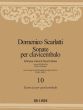 Scarlatti Sonate per Clavicembalo Vol. 10 Essercizi per gravicembalo (Marco Moiraghi) (Emilia Fadini)