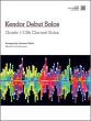 Album Kendor Debut Solos Grade 1-2 Bb Clarinet Solos Clarinet Part with Audio Online (Arranged by Lawrence Sobol) (Edited by Carl Strommen)
