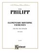 Philipp Elementary Rhythmic Exercises for the Five Fingers Piano