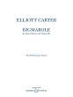 Carter Rigmarole Bass Clarinet and Cello (2 performance scores)