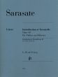 Sarasate Introduction et Tarentelle op. 43 for Violin and Piano (Peter Jost)